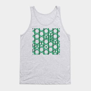 Sacred Isometry II (Penrose triangles) Tank Top